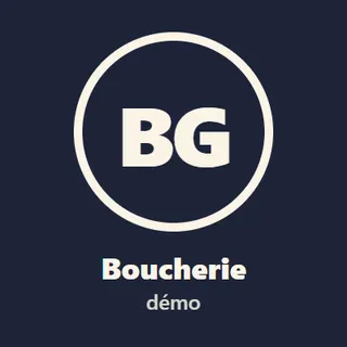 Logo Boucherie Chez Grognuz (démo)
